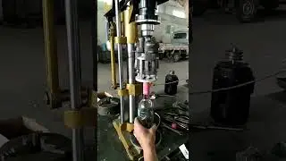 Semi Automatic Capping Sealing Machine For Different Ropp Aluminum Caps Sealer #machine #factory#cnc
