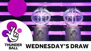 The National Lottery &lsquo;Thunderball&rsquo; draw results from Wednesday 6th February 2019