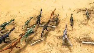 Ark Dino Battle Scenarios | THE COMPY HORDE