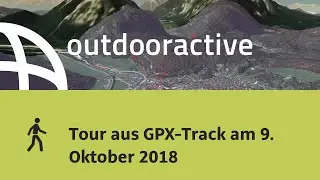 Interaktives 3D Erlebnis: Tour aus GPX-Track am 9. Oktober 2018