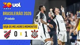 BRASILEIR&Atilde;O: ATHLETICO-PR 0 X 1 CORINTHIANS; VEJA GOL DE GARRO E MAIS MELHORES MOMENTOS
