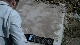 Power Film USB + AA Solar Charger