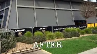 Commercial Outdoor Shades | Ziptrak Blinds Melbourne | Outdoor External Blinds Custom