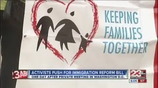Immigration reform rally in Bakersfield