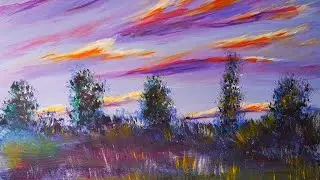 TV WALL ART ABSTRACT NATURE PAINTING OVER 2 HOURS LONG SCREENSAVER home display