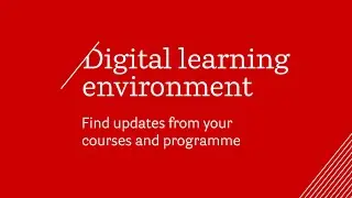 Digital Learning Environment