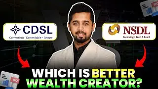 NSDL vs CDSL - Which is better wealth creator | NSDL IPO | Sahil Bhadviya SEBI research Analyst