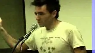 Sascha Dubrul at the San Francisco Anarchist Bookfair