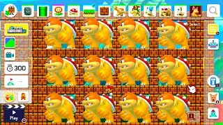 Super Mario Maker 2 All Bosses Course Maker (MEGA HARD Level!)