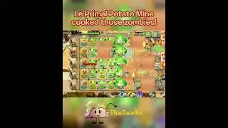 Primal Potato Mine be like : #pvz #plantsvszombies2 #plantsvszombies #pvzindonesia #pvz2gameplay
