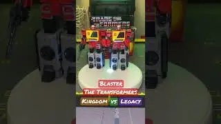 Blaster .. Kingdom vs Legacy : The Transformers  #blaster #thetransformers #transformerslegacy