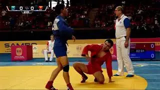 KOMEKOV Kuanushbek (KAZ)  ULANBEK UULU Temirlan (KGZ) 58kg.      EREVAN 2022 SAMBO