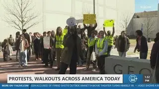 GSU protests, walkouts against ICE action and Trump Administration