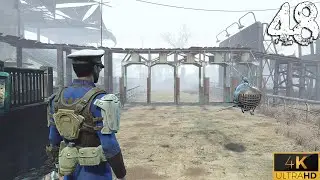 Fallout 4 - RAIDER TROUBLES AT GREENTOP NURSERY - Blind Play (2024) {4K ULTRA HD}
