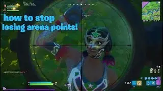 HOW TO STOP LOSING ARENA POINTS AND GET INTO CHAMPS!