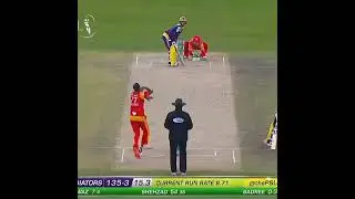 Samuel Badree Take 😎 Revenge From Nawaz | #Shorts