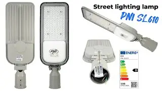 PNI SL610 100W street lighting lamp, 12000lm, 6500K, 230V