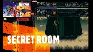 SNES Super Star Wars: The Empire Strikes Back - (SECRET ROOM) Han Solo - rebel base 2