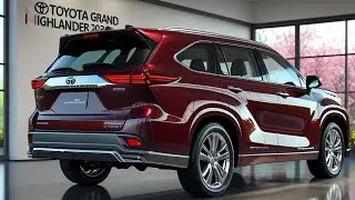 Toyota Grand Highlander 2026 Full Review | Spacious 3-Row SUV with Hybrid Power & Smart Tech