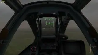 DCS Open Conflict - SU25T poor weather landing using ILS