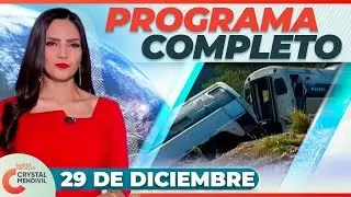 Noticias con Crystal Mendivil | Programa completo 29 de diciembre de 2025