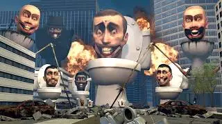 SKIBIDI TOILET 1-8 ALL SEASONS | FAN-MADE COMPILATION