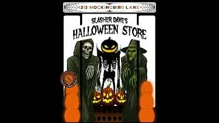 Procreate Timelapse: Album Cover for Slasher Dave&rsquo;s &ldquo;Halloween Store&rdquo;