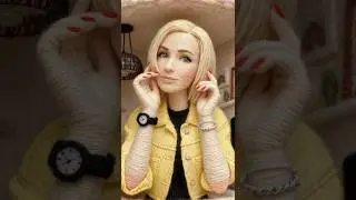 ВЯЗАНЫЙ ТРЕНД не очень получился, но всё равно красиво, правда? 🥰 И музыка приятная! 🎶 #Падаетснег