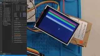 W65C265S: TFT LCD with ILI9486 Interface IC, 480x320, 16 bits per pixel color