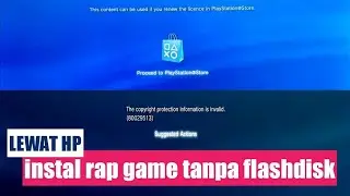 MENGATASI ERROR CODE 80029513 tanpa flashdisk_renew the licence in playstation store ps3