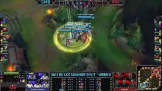 &spades; SEASON 5 &spades; || Gambit vs ROCCAT EU LCS Summer 2015 Week 6 Day 2 GMB vs ROC W6D2 G2 Round 2