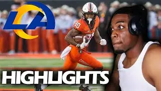 (WR) Brennan Pressley Highlights | 2025 NFL Draft - LA Rams