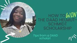 HOW TO APPLY FOR THE DAAD HELMUT-SCHMIDT SCHOLARSHIP 