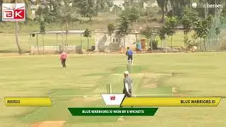 Wunderdogs vs Blue Warriors XI live cricket match | BK Challengers Series - VI(White ball) live - B