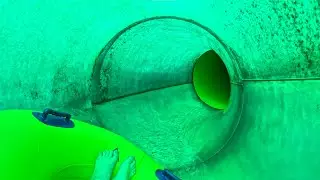 Fast Turbulence Water Slide at Calypso Water Park