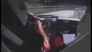 Rally de Corcega 1998 Carlos Sainz y Luis Moya CUIDADO VACA