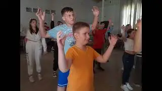 Танцевальный ивент Джаз дэнс в лагере 