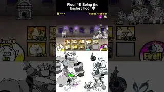Completely Disrespecting Floor 48 😈 (Battle cats)