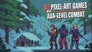 10 Pixel Art Games With AAA Level Combat