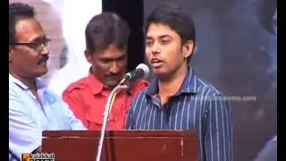 Director M Saravanan at Kasu Panam Thuttu Audio Launch