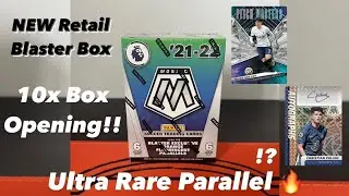 OPENING 10x NEW PREMIER LEAGUE MOSAIC BLASTER! CHASING ULTRA RARE GENESIS PARALLEL! UK BOX OPENING!