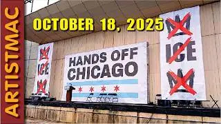 Hands Off Chicago - No Kings Rally, October 18, 2025