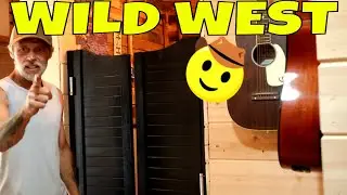 HOW TO INSTALL WESTERN STYLE SALOON DOORS