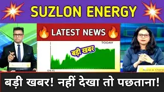 Suzlon Energy Stock Analysis ⚫ Suzlon Energy Stock Latest News ⚫ Stock Market