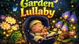 Garden Lullaby 💤 Sleep Music For Babies 🌛 Babies Fall Asleep Fast in Minutes 💤 Instant Sleep