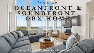 Inside Four Seasons: A Stunning Oceanfront + Soundfront Vacation Rental on Hatteras Island