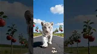 tiger ka baccha motorcycle Le li like ko subscribe kar dena##