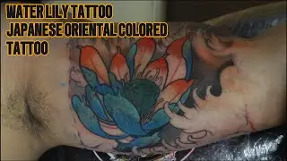 LOTUS TATTOO - INNER ARM TATTOO - TIMELAPSE VIDEO
