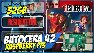 Batocera 42 RaspBerry Pi3 PortMaster+APPS Edition 32GB