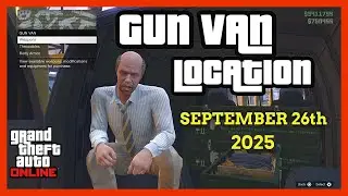 Gun Van Location Today | SEPTEMBER 26th 2025 | GTA 5 ONLINE | RAILGUN IN STOCK 🔫🚐